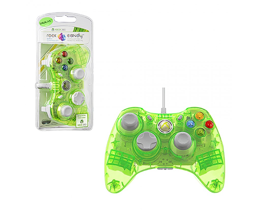 Xbox 360 PDP Rock Candy Controller in Lalalime Gree
