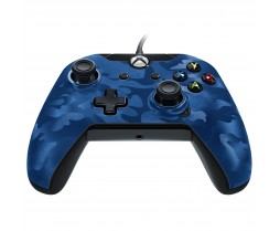 Controller - Xbox One - Wired - 3.5mm Blue Camo (PDP)