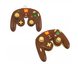 Wii&Wii U Wired Controller Donkey Kong Nintendo Fight Pad (PDP)