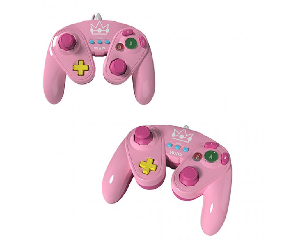 Princess Peach Nintendo Wii&Wii U Fight Controller Pad (PDP) Princess Peach Nintendo Wii&Wii U Fight Controller Pad (PDP)