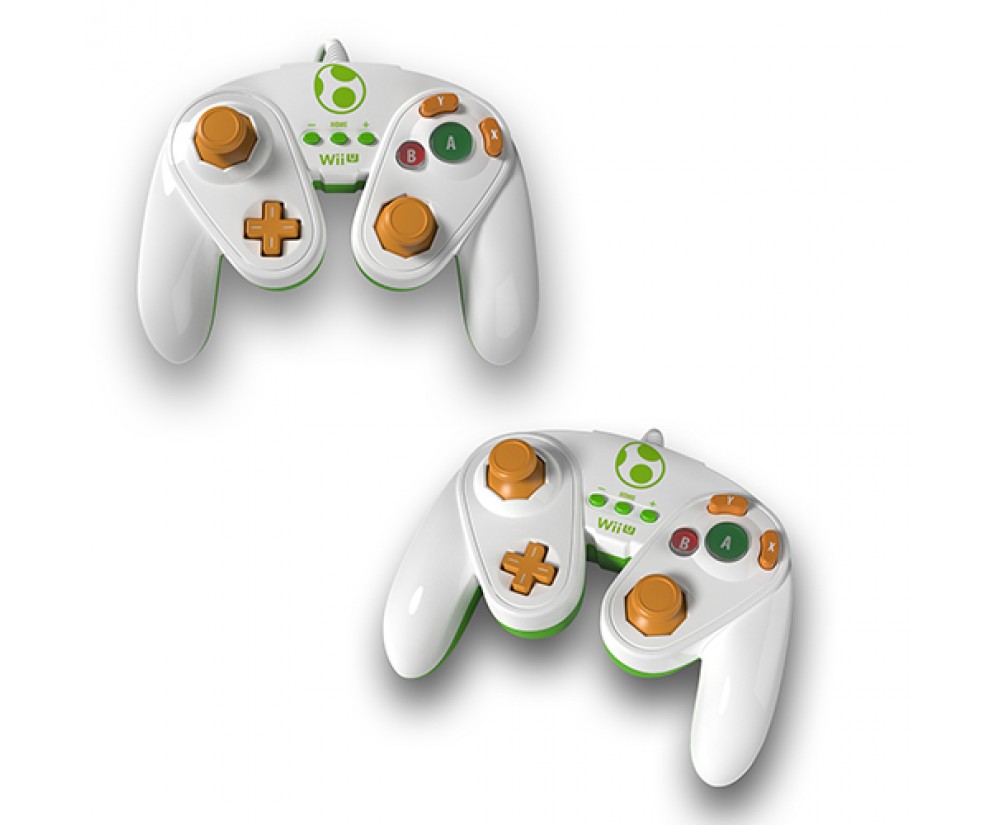 Wired (PDP) - Yoshi Wii&Wii U Controller Fight Pad