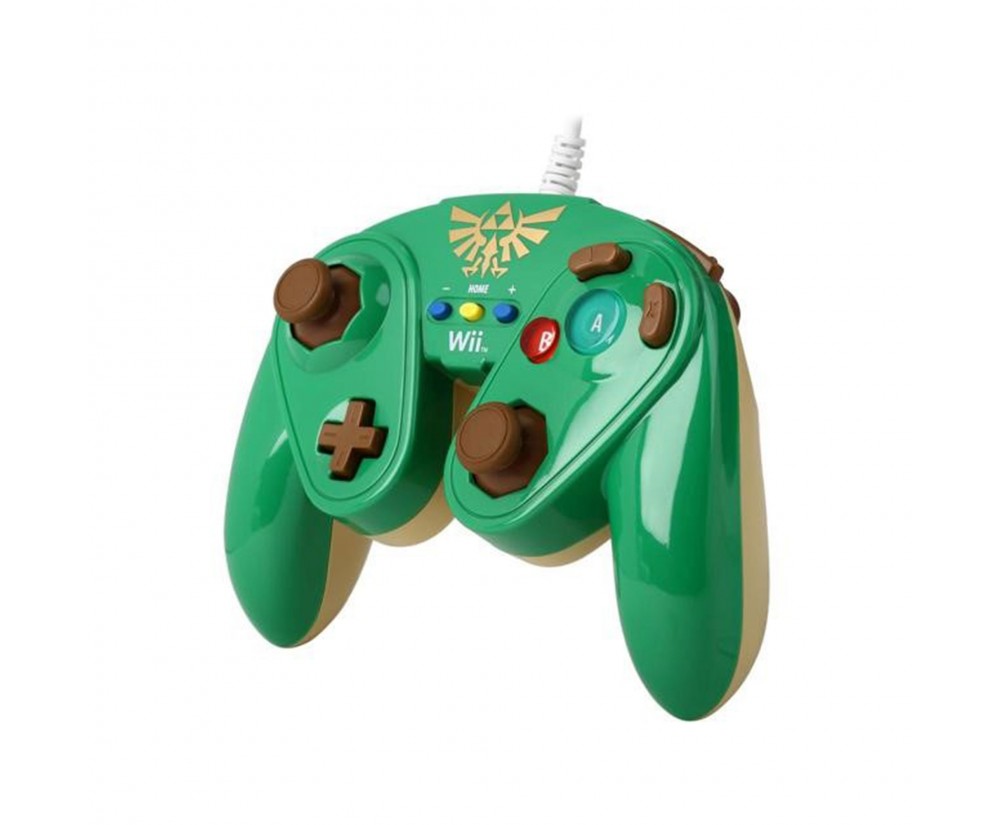 Wii&Wii U Wired Nintendo Fight Pad -Legend of Zelda Link (PDP)