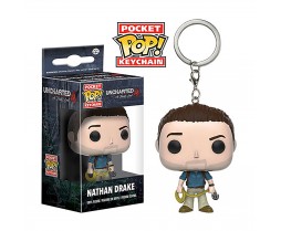 Uncharted Keychain Nathan Drake Figure by POP
