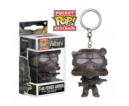 Fallout Vinyl Figure Keychain T60 Power Armor Fallout Keychai