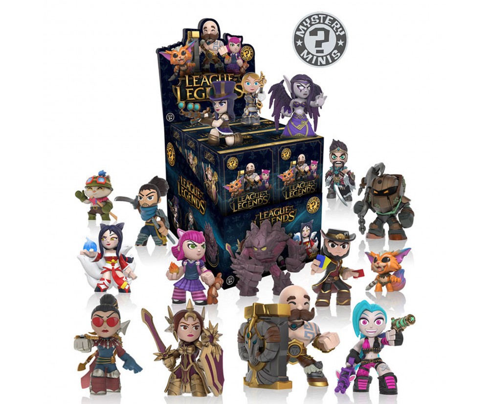 League of Legends S1 - Toy - Mystery Mini Figures - 12 pc PDQ