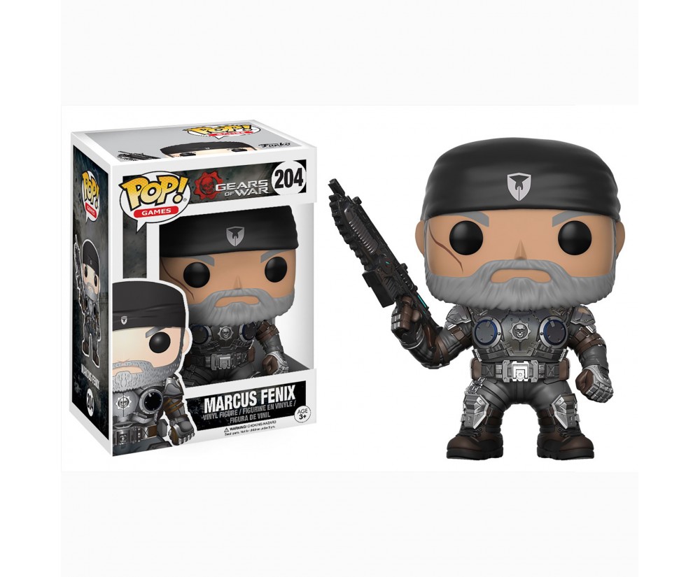 POP - Toy - Vinyl Figure - Gears of War - Marcus Fenix (Old Man)