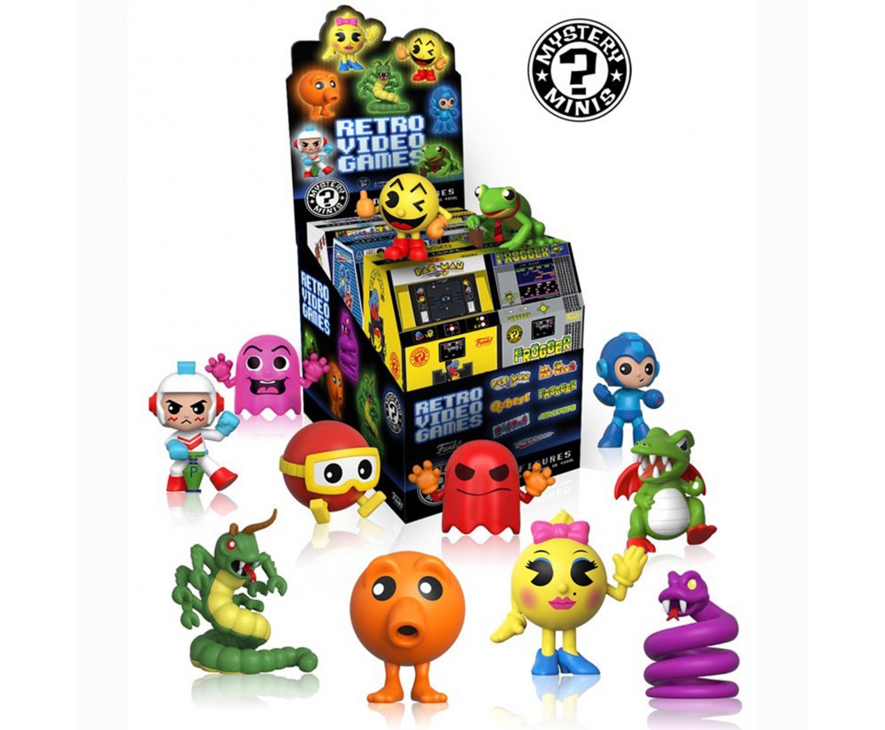 Mystery Mini Figures - Toy - Retro Games S1 -12 pc PDQ