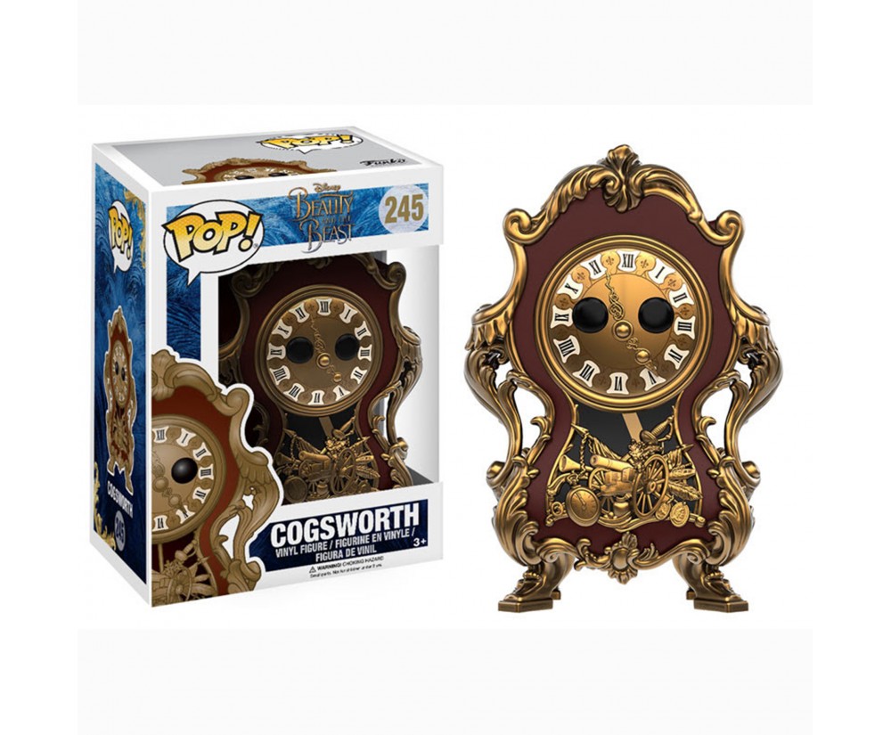 POP - Toy - Vinyl Figure - Disney - Beauty&The Beast - Cogsworth