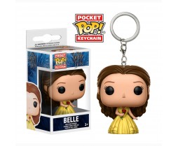 Pocket POP Keychain- Vinyl Figure - Toy - Beauty&Beast - Belle
