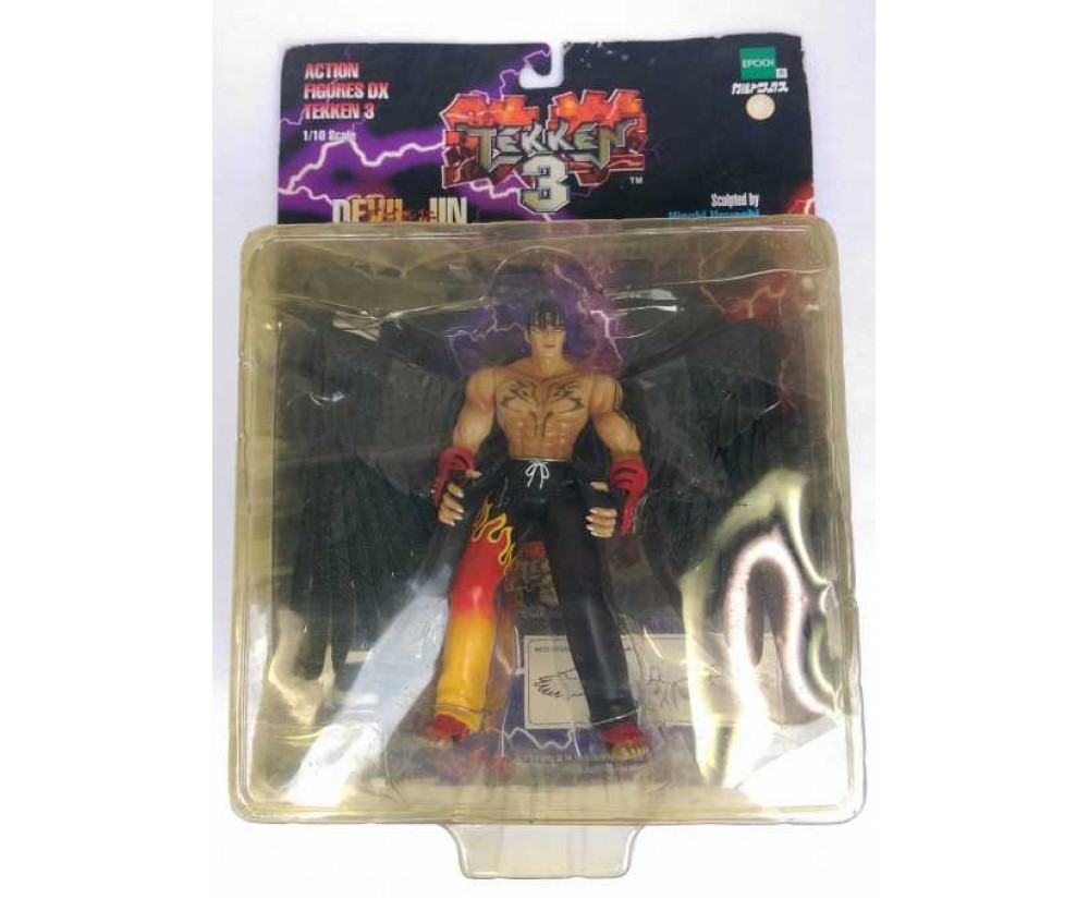 Unopened Good Condition - Tekken 3 Devil Jin Action Figure 1/10 Scale Sculpted by Hiroki Hayashi