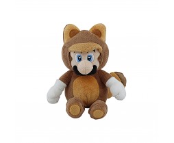 Rare Tanooki Mario Plush 9" Toy Rare Nintendo Plushy