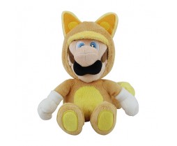 Super Mario Kitsune Luigi13" Plush Toy by Nintendo