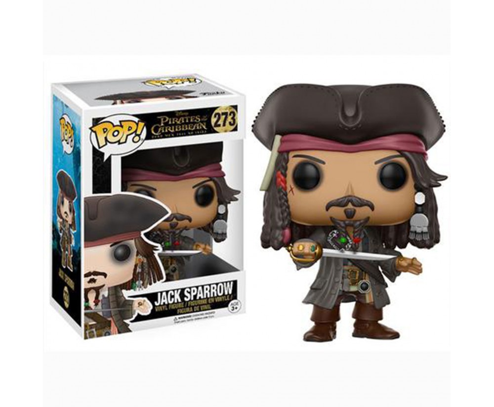 POP - Toy - Vinyl Figure - Pirates of the Caribbean Movie - Jack Sparrow