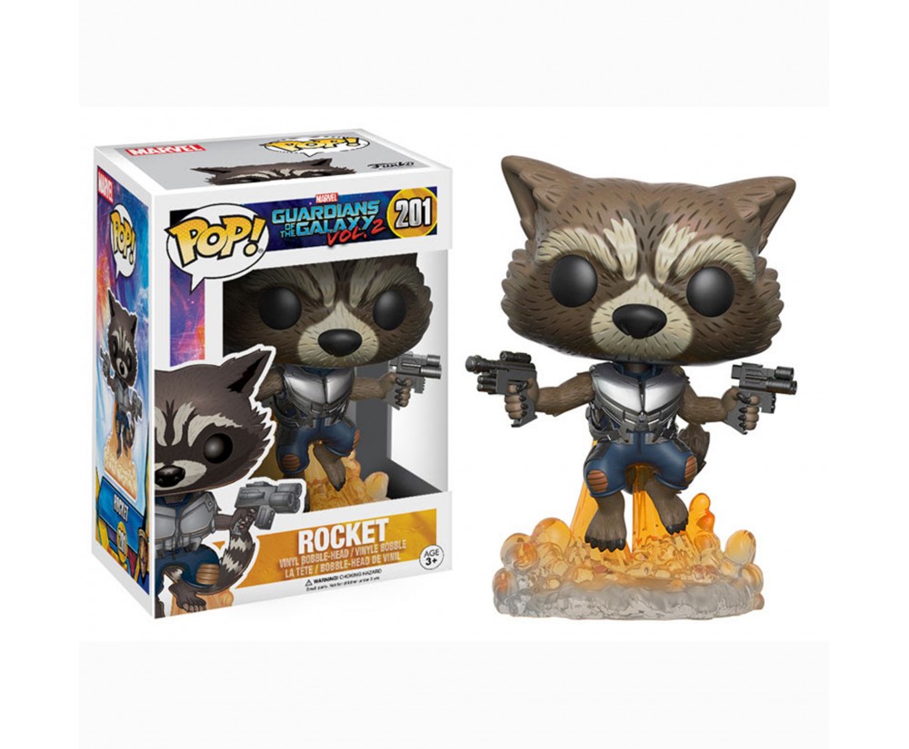 POP - Toy - Vinyl Figure - Guardians Of The Galaxy 2 - Rocket (Marvel)