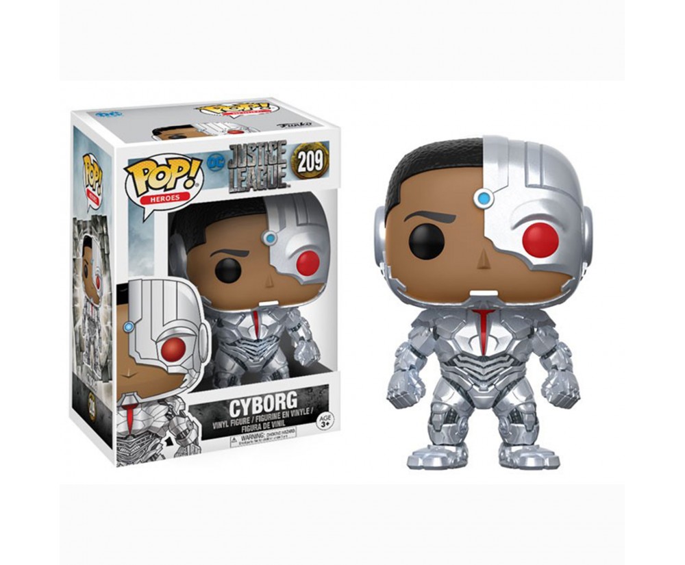 POP - Toy - Vinyl Figure - Justice League - Cyborg