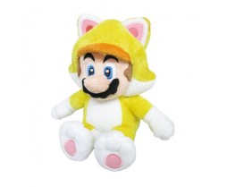 Super Mario - Toy - Plush - Cat Mario - 10" (Nintendo)