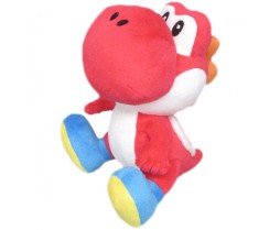 Plush Red Yoshi 6" Red Yoshi Plushy Toy