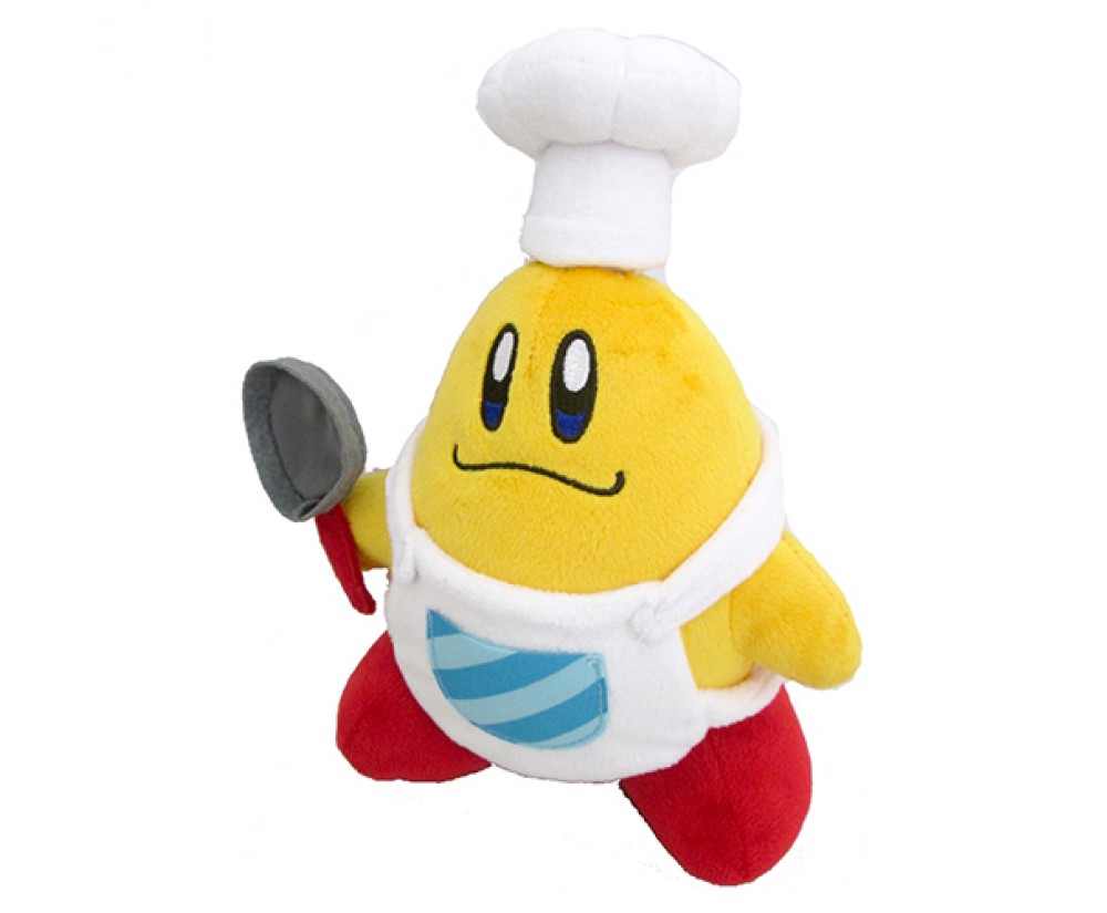 Rare Kirby Super Star Plush Collectible Chef Kawasaki 8''