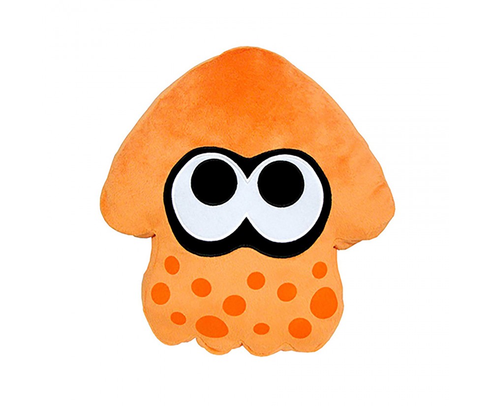 Splatoon - Toy - Plush - Orange Squid Pillow (Nintendo)