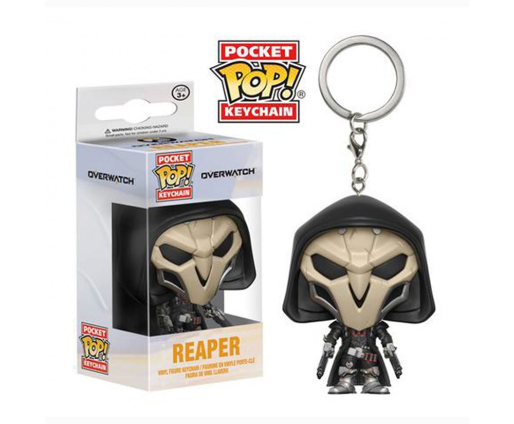 Pocket POP Keychain - Toy - Vinyl Figure - Overwatch - Reaper