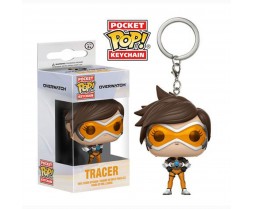 Pocket POP Keychain - Toy - Vinyl Figure - Overwatch - Tracer