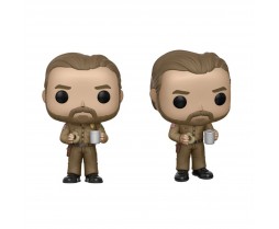 POP - Toy - Vinyl Figure - Stranger Things S2 - Hopper w/ Donut