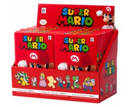 Pins - Novelty - Super Mario Collector Pins -12 pc PDQ (Power A)