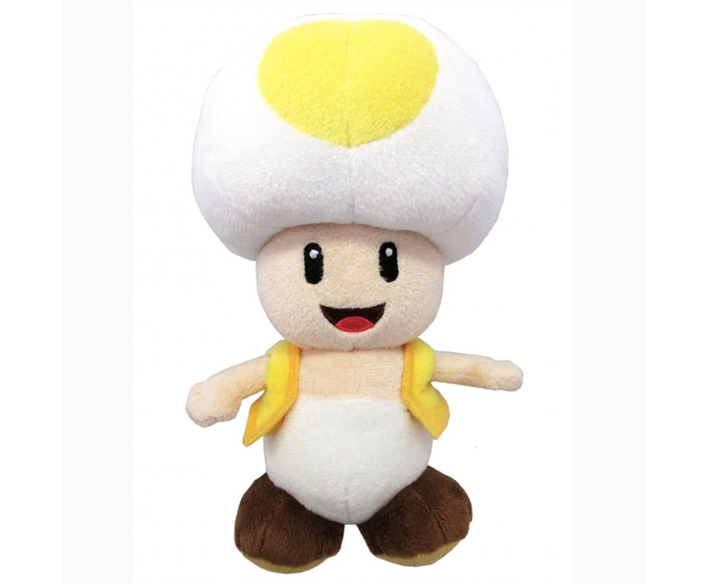Super Mario - Toy - Plush - Yellow Toad - 8