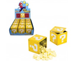 Super Mario Candy Coin Question Mark Box -12 Pack