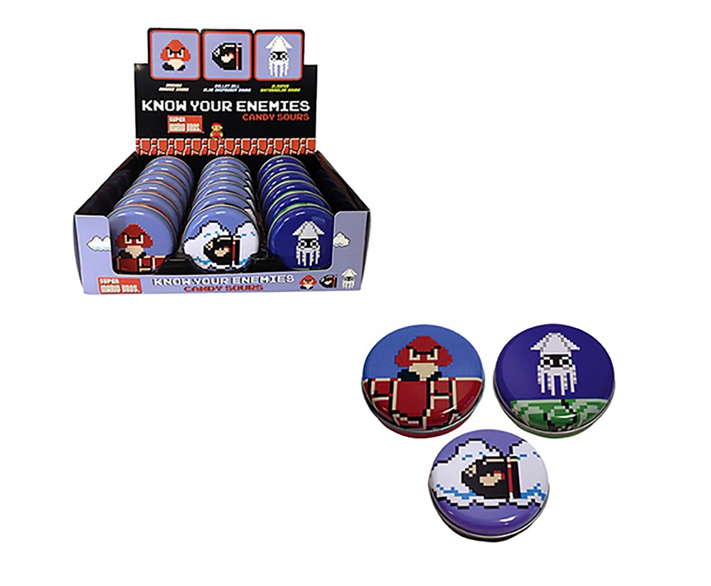 Nintendo Super Mario Candy Know Your Enemies 18-Pack