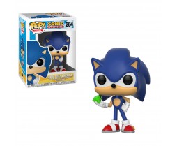 POP - Toy - Vinyl Figure - Sonic - Sonic with Emerald