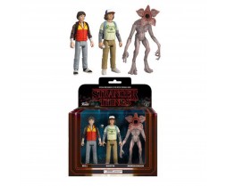 Action Figure - Toy - Stranger Things - Will - Dustin - Demogorgon - 3 pk