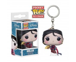 Pocket POP Keychain - Toy - Vinyl Figure - Disney - Mulan - Mulan (New)