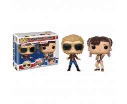 POP - Toy - Vinyl Figure - Marvel vs. Capcom 2Pk - Captain Marvel vs. Chun-Li