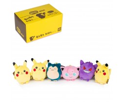 Plush - Toy - Pokemon - 5" Mocchi Mocchi Plush Assortment PDQ 6pc