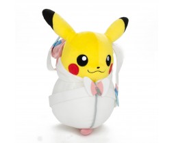 Plush - Toy - Pokemon - 9" Pikachu in Sleeping Bag - Sylveo