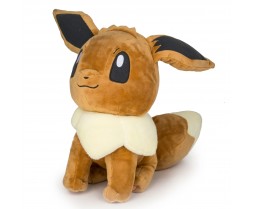 Plush - Toy - Pokemon - 12" I Love Eevee - Eevee