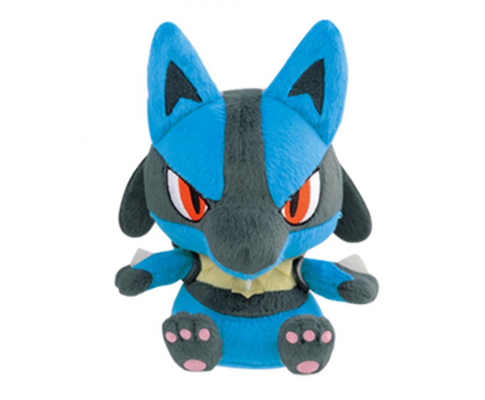 Plush - Toy - Pokemon - 5" Pokemon The Movie - Lucario Plush - Toy - Pokemon - 5" Pokemon The Movie - Lucario