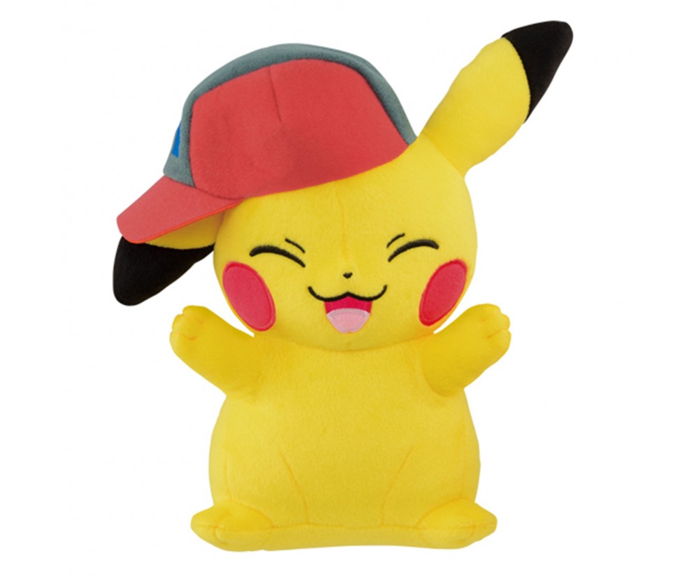 Plush - Toy - Pokemon - 10" Pokemon The Movie Vol2 - Pikachu with Gen3 Hat Plush - Toy - Pokemon - 10" Pokemon The Movie Vol2 - Pikachu with Gen3 Hat