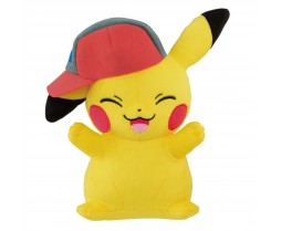 Plush - Toy - Pokemon - 10" Pokemon The Movie Vol2 - Pikachu with Gen3 Hat