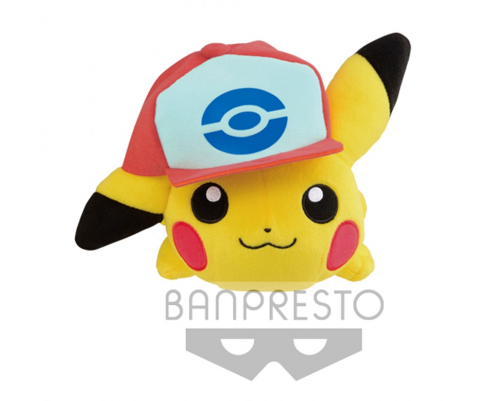 Plush - Toy - Pokemon - 10" Pokemon The Movie Vol2 - Pikachu with Gen4 Hat Plush - Toy - Pokemon - 10" Pokemon The Movie Vol2 - Pikachu with Gen4 Hat