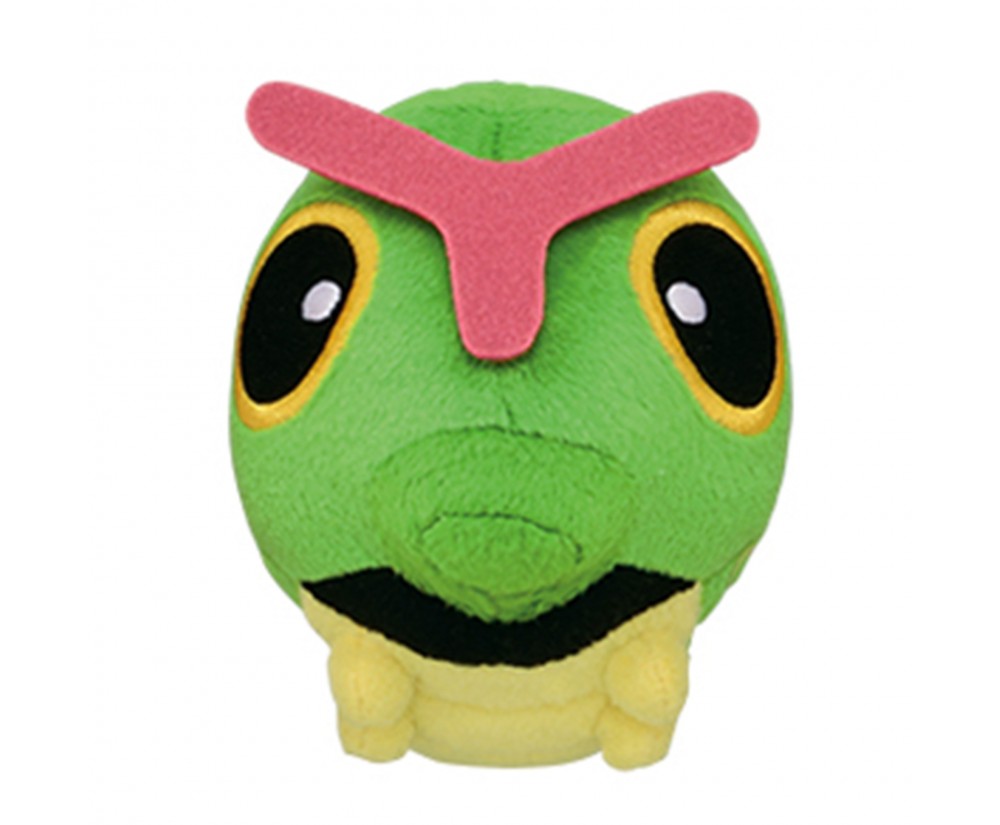 Plush - Toy - Pokemon - 5" Pokemon The Movie - Caterpie Plush - Toy - Pokemon - 5" Pokemon The Movie - Caterpie