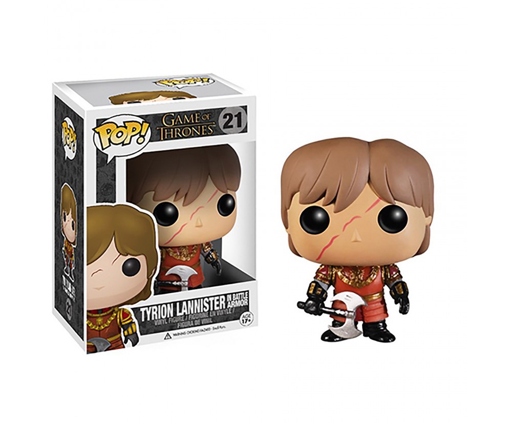 POP - Toy - Vinyl Figure - Game of Thrones - Series 3 - Tyrion Lannister in Battle Armor