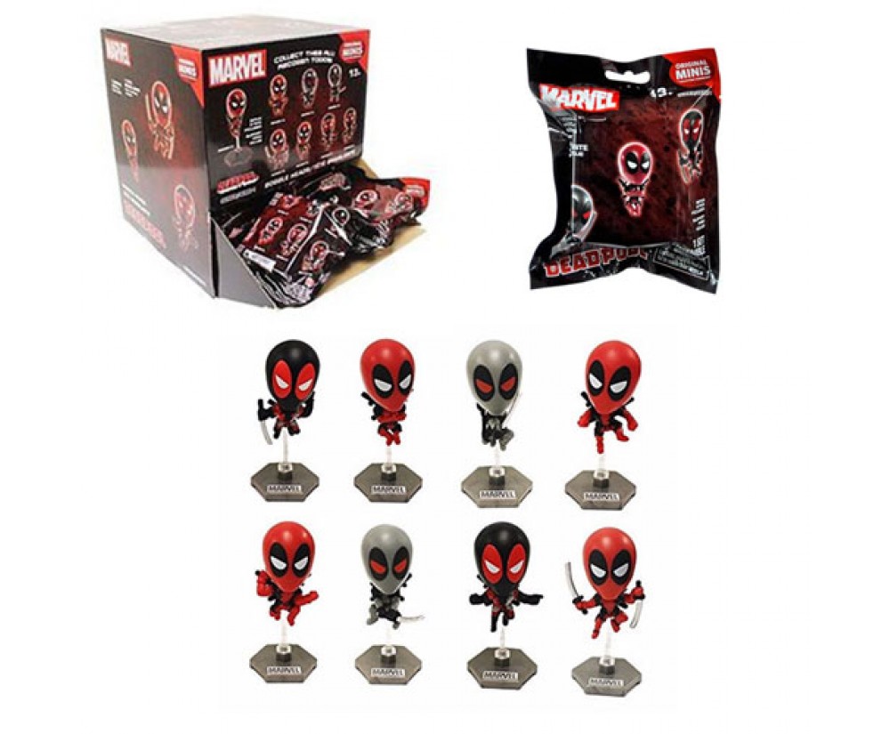 Marvel - Toy - Deadpool Buildable Figures - 24pc PDQ