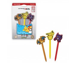 3DSXL Pokemon Stylus & Game Traveler Essentials 3 Pack