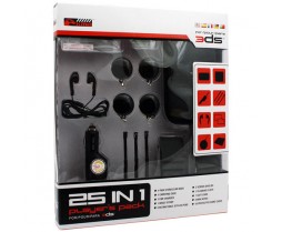 3DS Bundle 25 in 1 Player's Pack Black (KMD Komodo)
