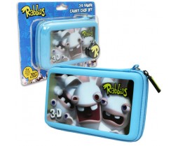 3ds Bundle Raving Rabbids 5pc 3d Eva Set Style 2 (ubisoft)