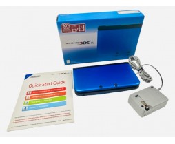 New w/Box 3DS XL Bundle* - Modded Blue 3DS XL