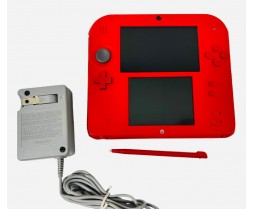 2DS Modded Complete* Nintendo 2DS Crimson Red 2 Modded Custom - Retro Nintendo DS - Nintendo 2DS Crimson Red 2 Modded Custom