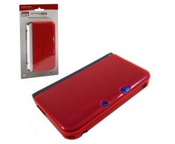 3dsxl Case Duraflexi Protector in Red by Hori